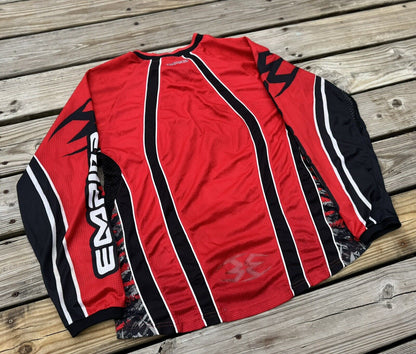 Red Portland Naughty Dogs Empire Pro Paintball Jersey Smart Parts Halo Diablo L