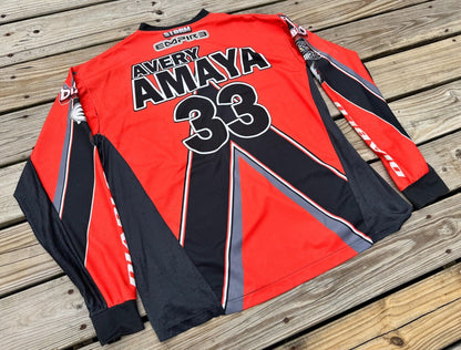 Vintage Rare Diablo Texas Storm Avery Amaya Professional Paintball Jersey #33