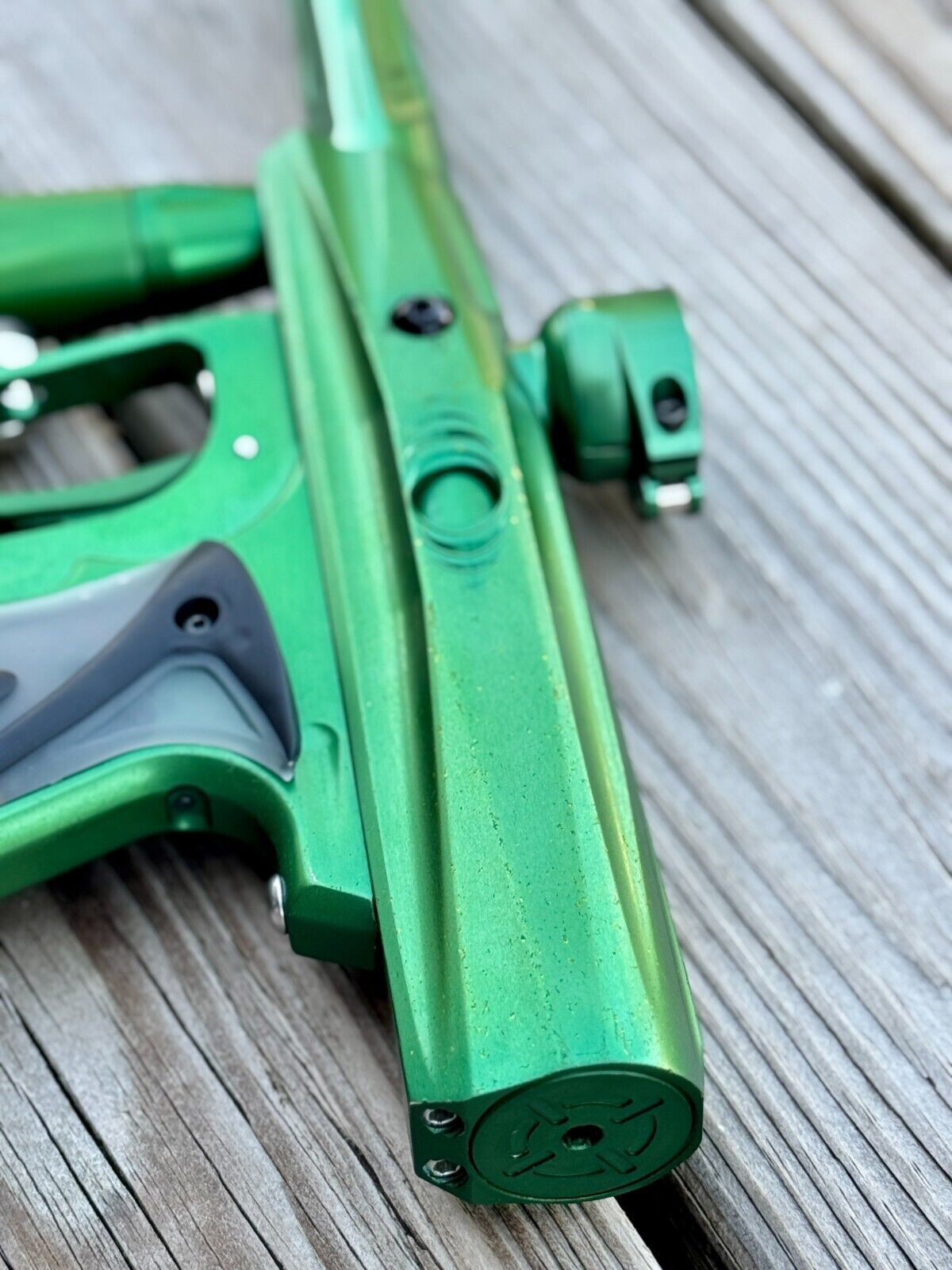 Custom Anodized Green Vision Smart Parts Shocker SFT Paintball Marker SP