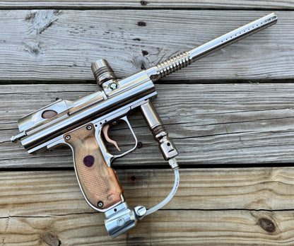 Classic Champagne WDP Angel IR3 Fly Rebuilt Deuce Intellifeed Paintball Marker